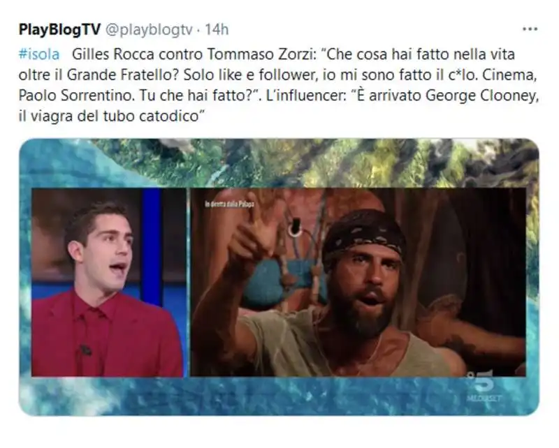 isola dei famosi 9