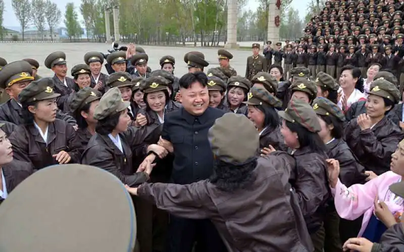 kim jong un e le donne