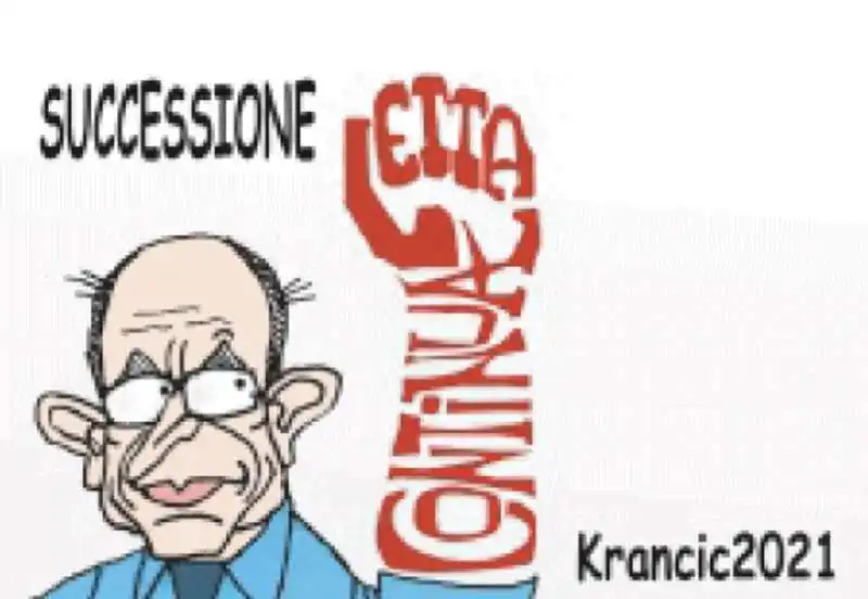 LA TASSA DI SUCCESSIONE PROPOSTA DA ENRICO LETTA - VIGNETTA DI KRANCIC