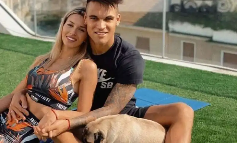 lautaro martinez e agustina