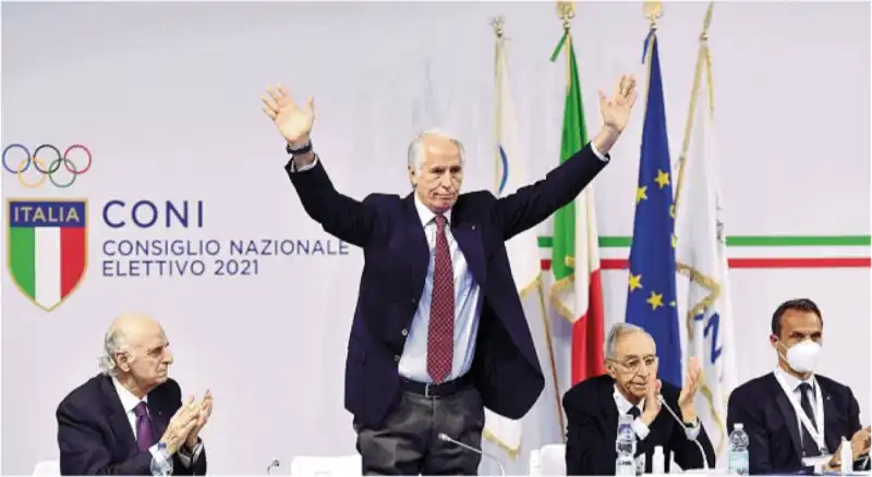 malagò eletto per la terza volta alla presidenza coni