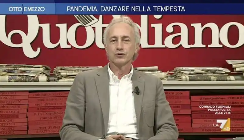 marco travaglio a otto e mezzo