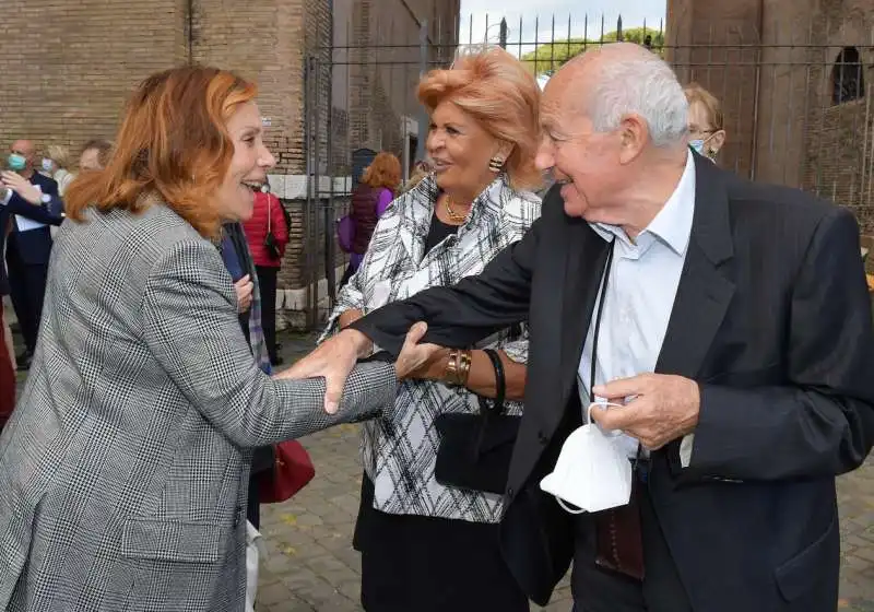 maria benelli  fausto e lella bertinotti  foto di bacco