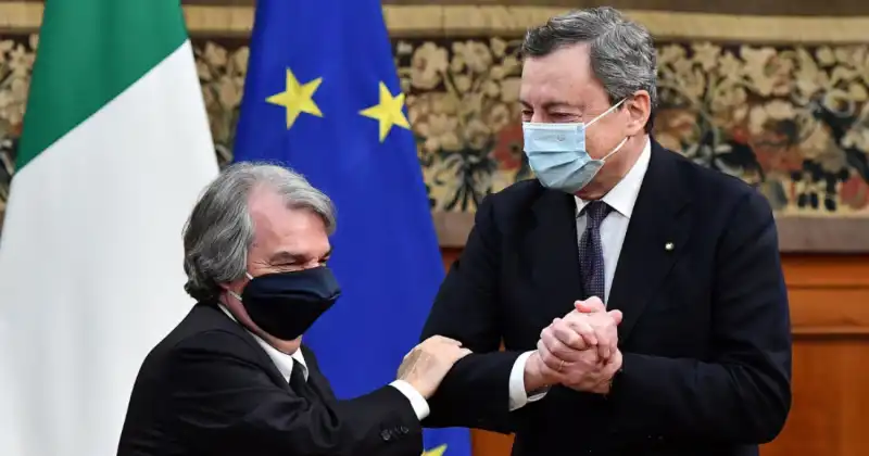 MARIO draghi E RENATO BRUNETTA