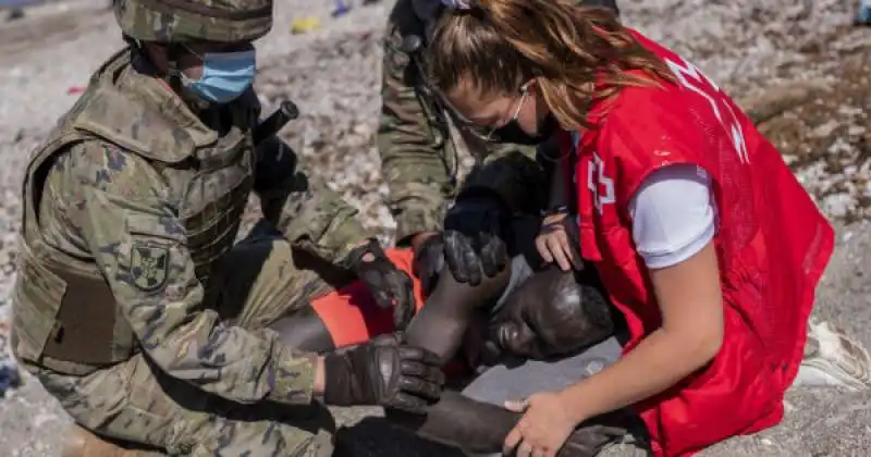 Migranti a Ceuta 7