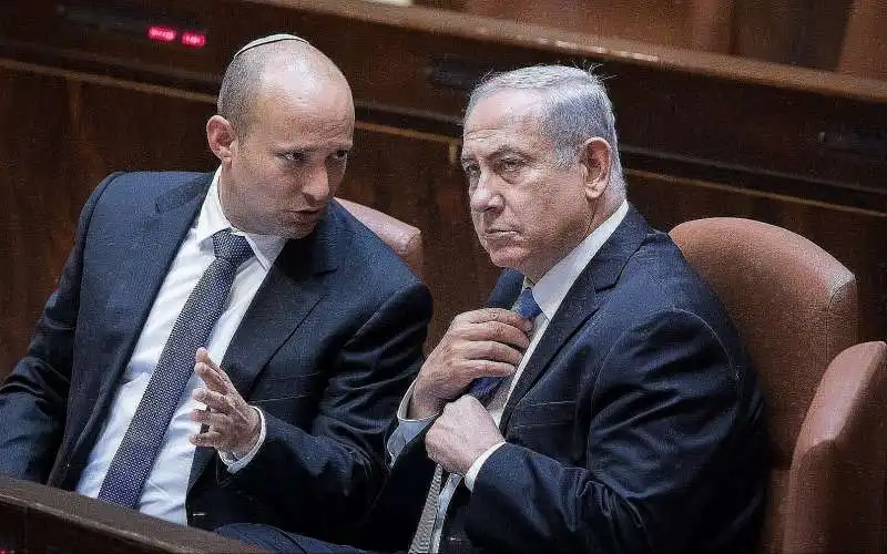 naftali bennett benjamin netanyahu 3