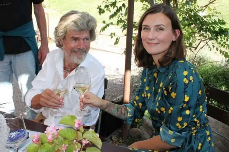 reinhold messner e diane schumacher 