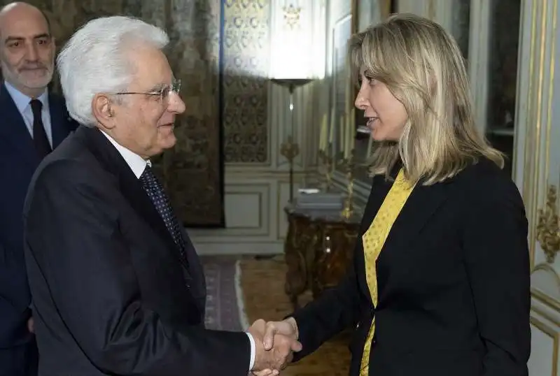 SERGIO MATTARELLA SIMONA AGNES 