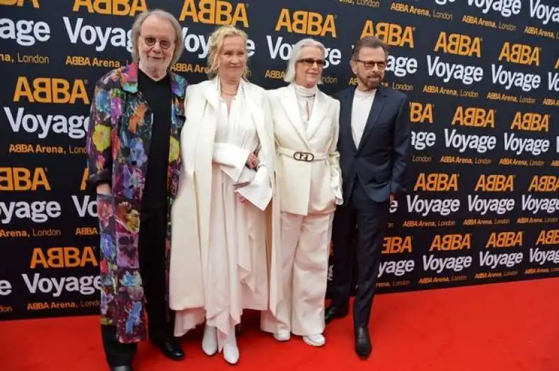 abba alla premiere di abba voyage  2