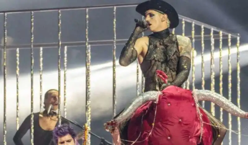 achille lauro all'eurovision 14