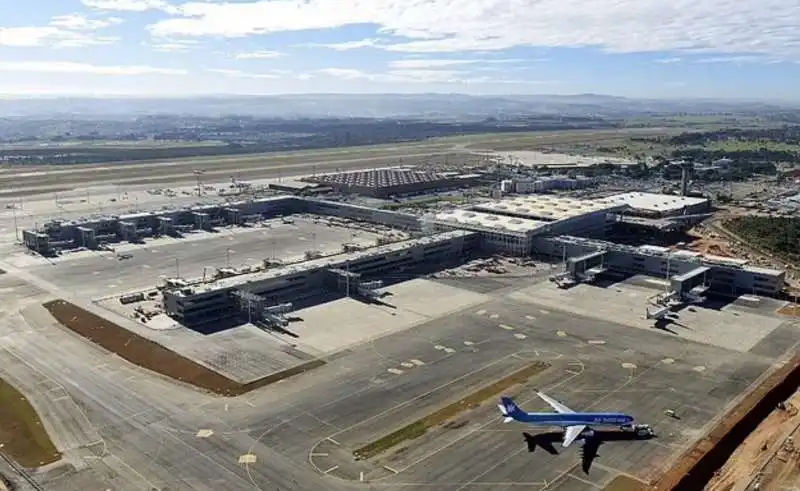 aeroporto viracopos a campinas, in brasile 