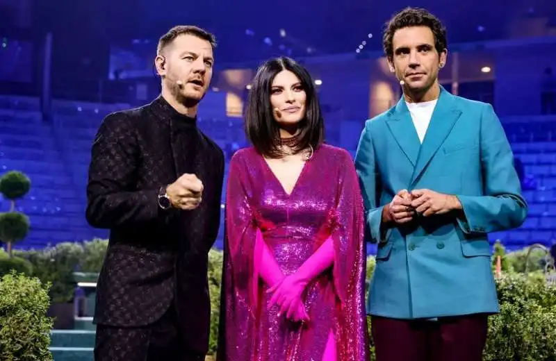 alessandro cattelan, laura pausini, mika 9