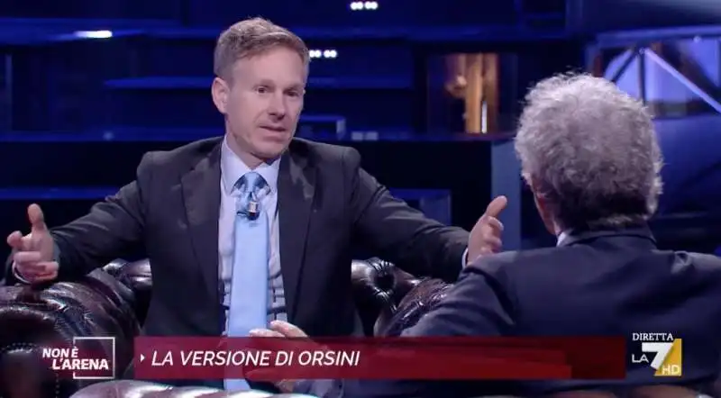 alessandro orsini da massimo giletti 6