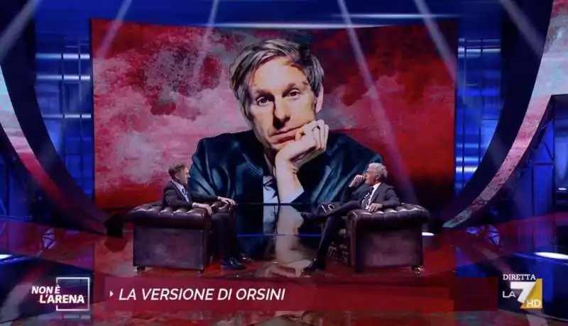 alessandro orsini da massimo giletti 8