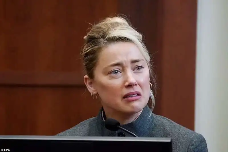 amber heard al processo