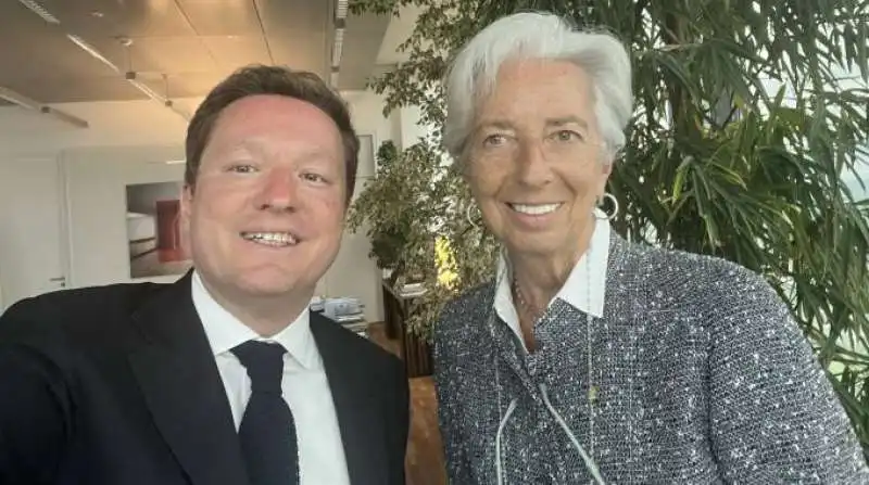 ANDREA CECCHERINI CHRISTINE LAGARDE 