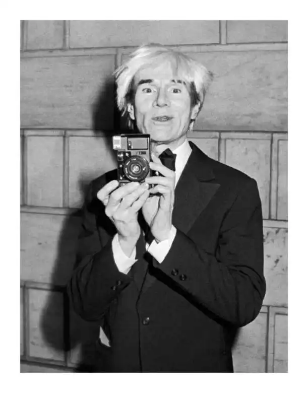 andy warhol by ron galella