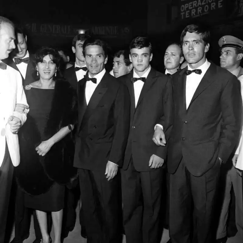 anna magnani e pier paolo pasolini a venezia