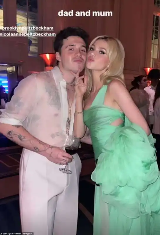 brooklyn beckham e nicola peltz afterparty met gala 2022