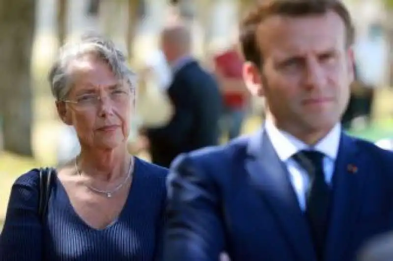 elisabeth borne  emmanuel macron 