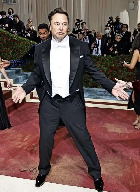 elon musk al met gala 