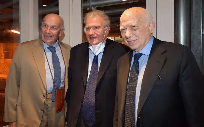 fausto bertinotti  fabrizio cicchitto  paolo cirino pomicino  foto di bacco