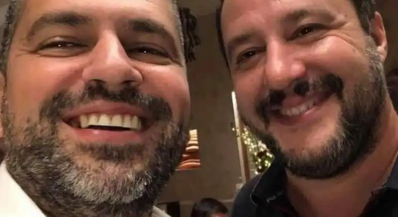 FRANCESCO ZICCHIERI E MATTEO SALVINI