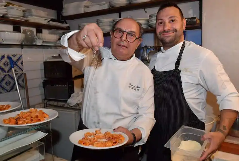 gabriele conti  alessio carboni e l amatriciana  foto di bacco