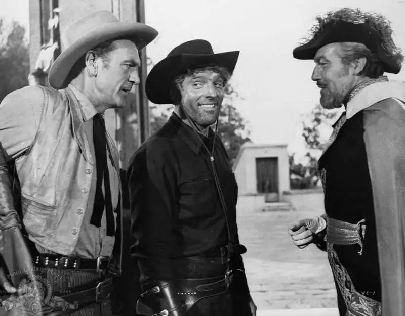 gary cooper, burt lancaster e cesar romero   vera cruz 