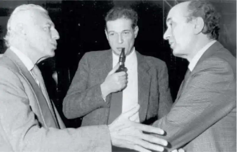 gianni agnelli   luciano lama   ciriaco de mita