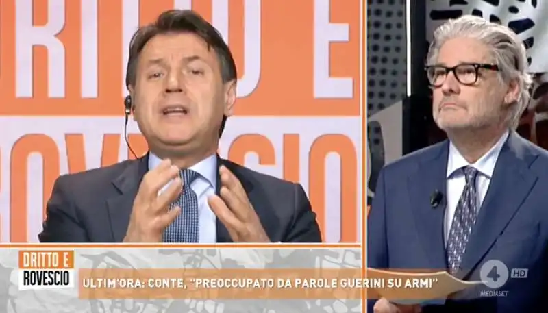 GIUSEPPE CONTE A DRITTO E ROVESCIO    