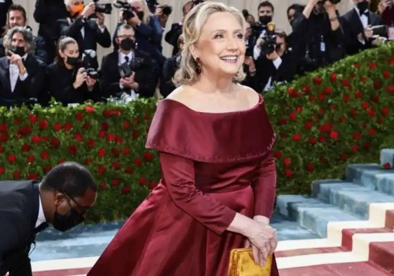 hillary clinton al met gala