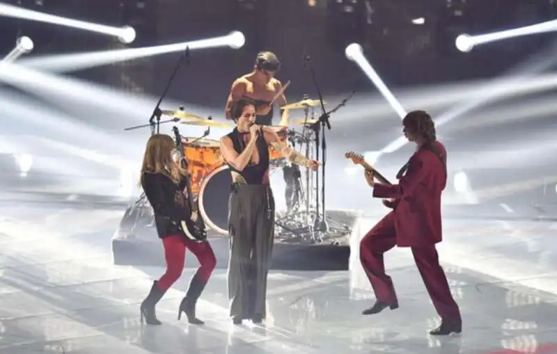 i maneskin all'eurovision 1