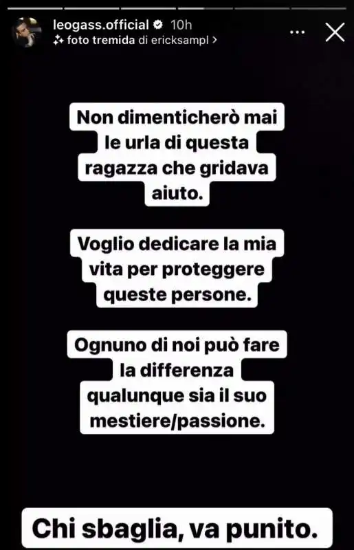 Il post di Leo Gassman