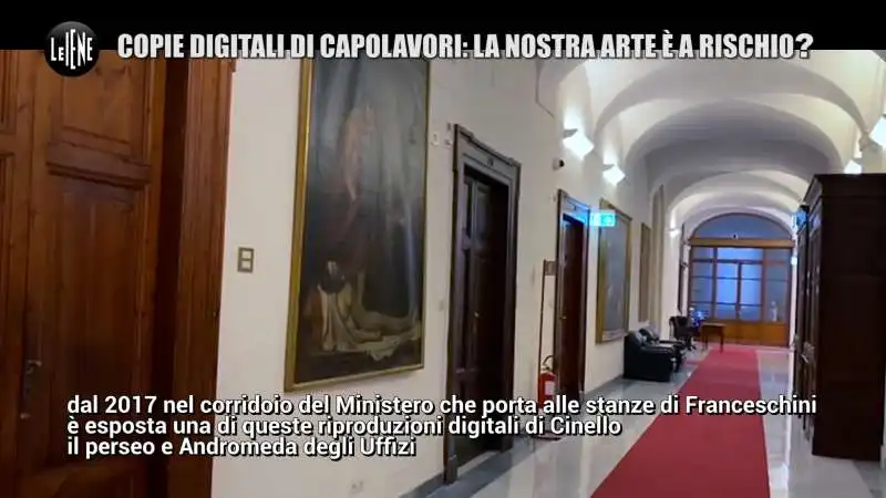 il servizio delle iene sugli uffizi 11