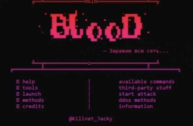 il tool utilizzato da killnet contro le istituzioni italiane