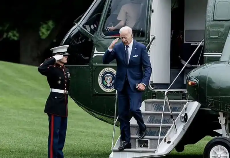 JOE BIDEN TORNA IN AMERICA DOPO IL VIAGGIO IN ASIA