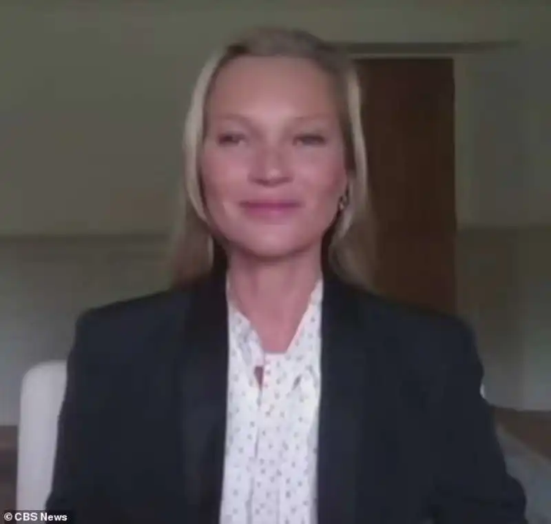 Kate Moss durante la testimonianza al processo di Johnny Depp