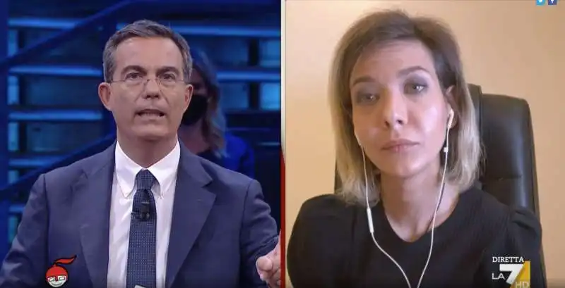 la giornalista russa ospite a dimartedi 2