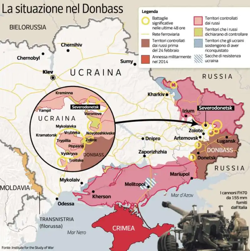 LA SITUAZIONE NEL DONBASS AL 27 MAGGIO 2022