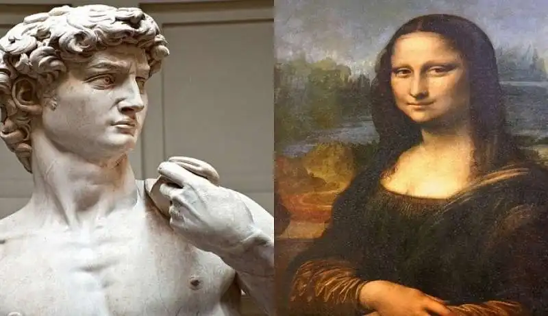 leonardo da vinci michelangelo 