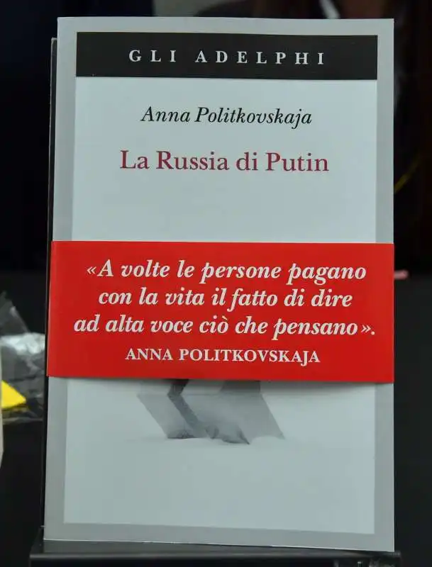 libro scitto da anna politkovskaja