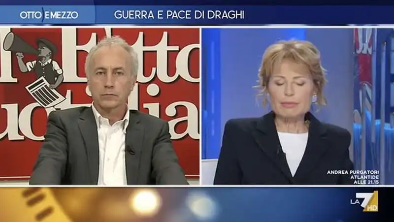 marco travaglio lilli gruber 