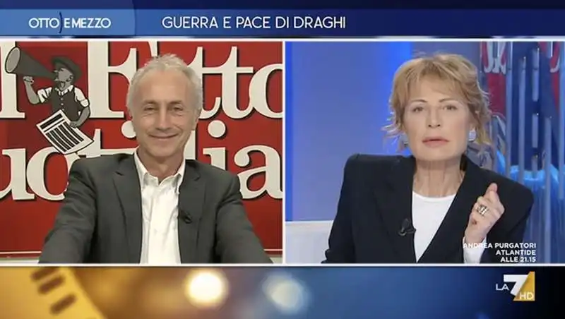 marco travaglio lilli gruber   2