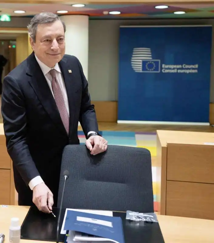 mario draghi al consiglio europeo  1