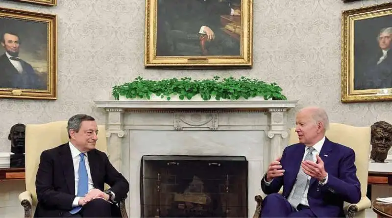 MARIO DRAGHI E JOE BIDEN