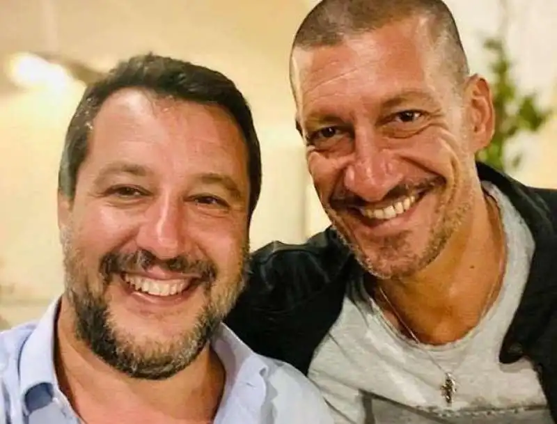 MATTEO SALVINI E LUIGI MASTRANGELO