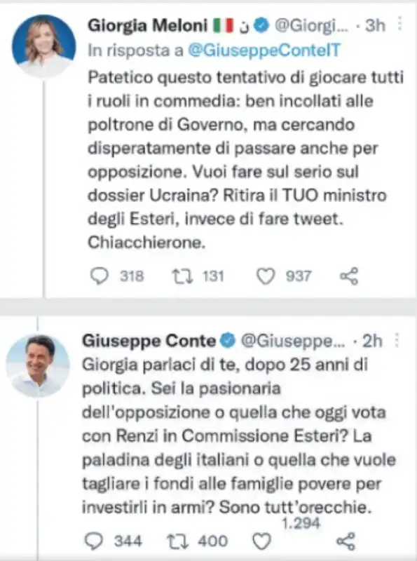 meloni conte