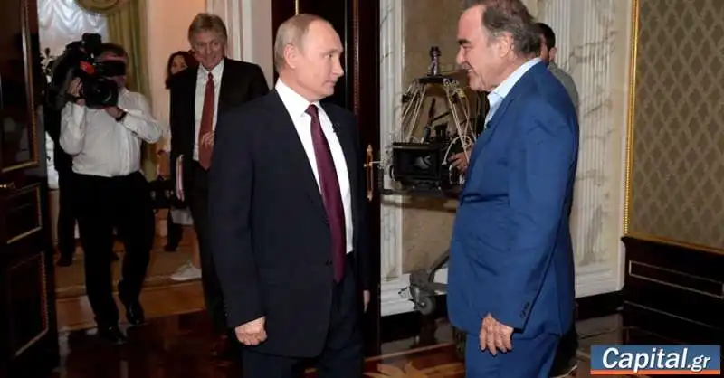 OLIVER STONE E VLADIMIR PUTIN 