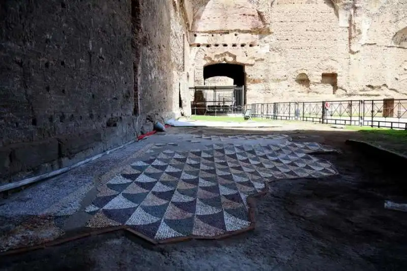  palestra orientale delle Terme DI CARACALLA 